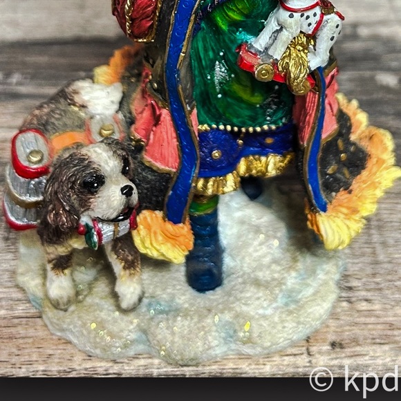 Galleria Lucchese Swiss Legend Of Santa Figure #66075 Roman Inc 1997 - Picture 9 of 10